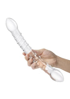 Glas Girthy Double Trouble Glass Wand