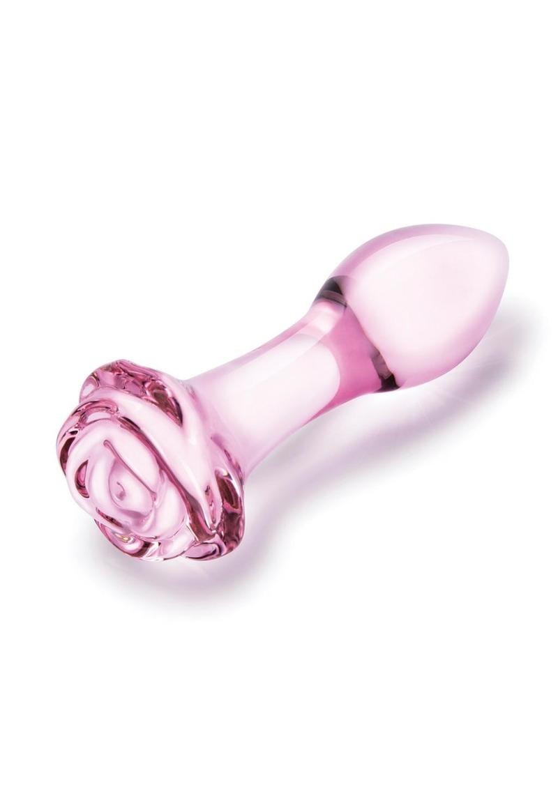 Glas Rosebud Plug