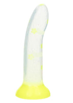 Glow Stick Star Silicone Glow In The Dark Dildo - Glow In The Dark/Yellow