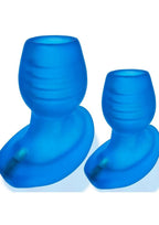 Glowhole 1 Hollow Plug with Led Insert - Small - Blue Morph