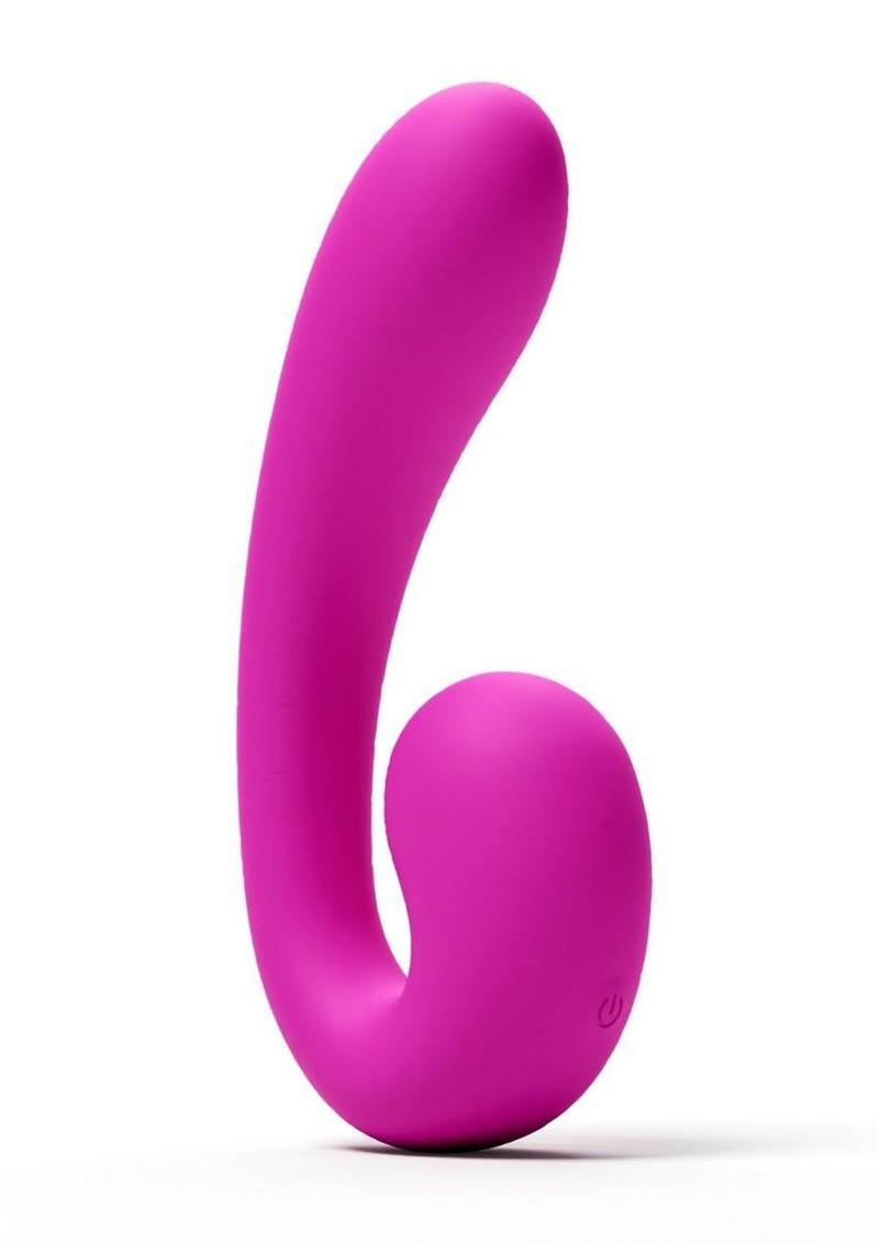 Gold-N-Dreams Maria Rechargeable Silicone Vibrator - Fuchsia/Pink