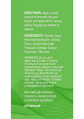 Holiday Lube Toffee Water Based Lubricant 2oz - Salted Carmel