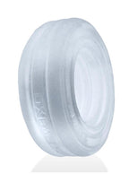 Hunkyjock Roto Grooved Gripper Ribbed Ring - Clear Steam