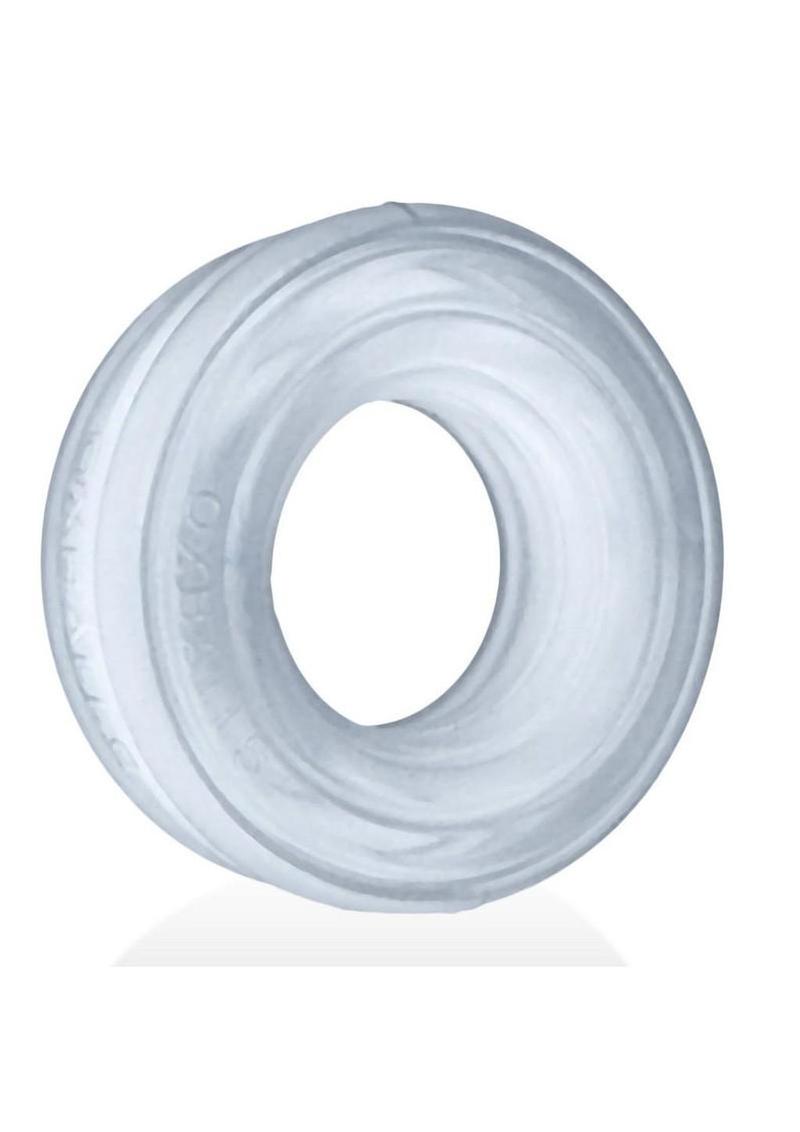 Hunkyjock Roto Grooved Gripper Ribbed Ring - Clear Steam