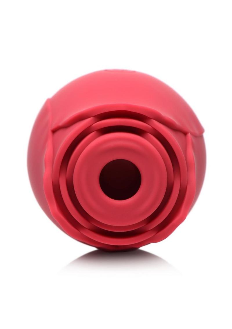 Inmi Bloomgasm Wild Rose 10x Silicone Rechargeable Clitoral Stimulator with Suction