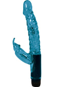 Jelly Mini Rabbit Vibro Vibrator - Blue