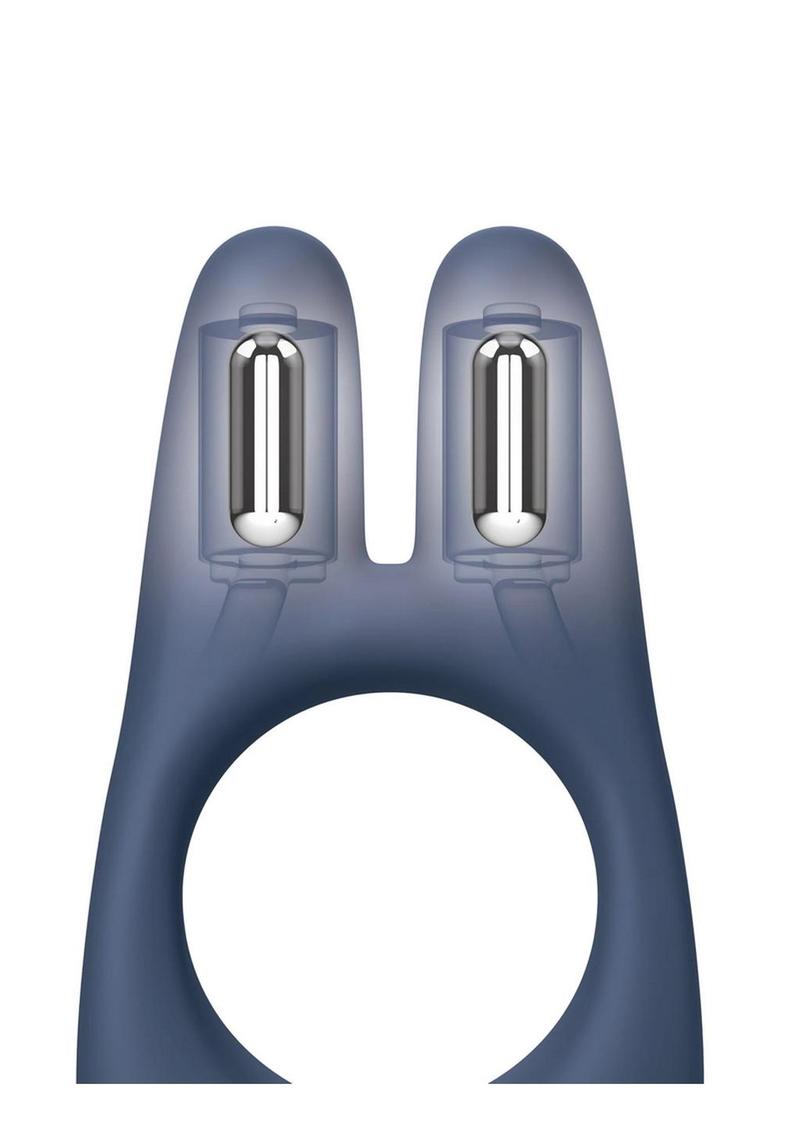 Jimmyjane Deimos Rechargeable Silicone Dual Vibe Ring