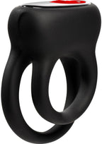 Hard-On Vibrating Rechargeable Silicone Double Ring