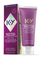 K-Y Hydrate Natural Feeling Moisturizing Water Based Lubricant with Hyaluronic Acid - 2.5oz