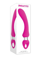 Kiss The Ring Rechargeable Silicone G-Spot Vibrator - Pink