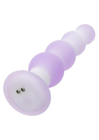 Lavender Haze Beaded Curved Rechargeable Silicone Probe
