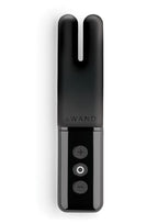 Le Wand Deux Silicone Rechargeable Dual Vibrator - Black
