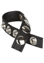 Leather Multi-Snap Ring