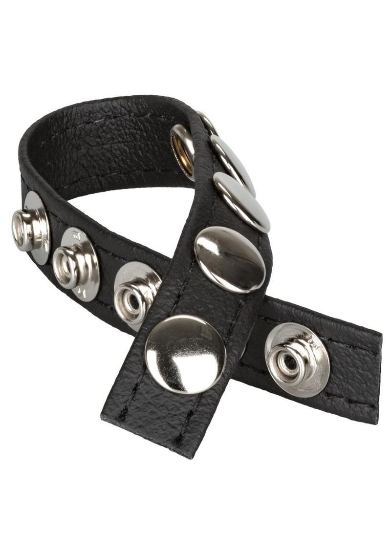 Leather Multi-Snap Ring