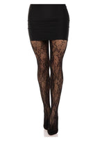 Leg Avenue Garden Rose Lace Tights