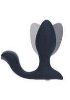 Levelz Vibrating and Rotating Silicone Rechargeable Plug with Ball Stimulator