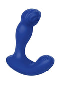 Love Distance Link App Controlled Silicone Rechargeable Prostate Vibrator - Blue
