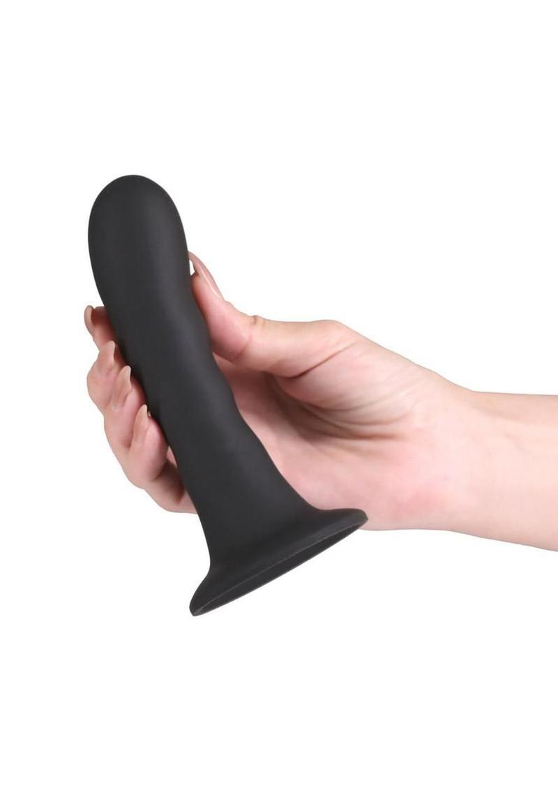 Love Notes Believe Silicone Ribbed Flexible Curved Massager with Suction Cup