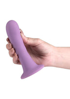 Love Notes Believe Silicone Ribbed Flexible Curved Massager with Suction Cup