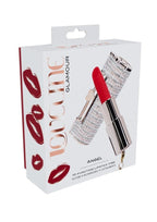 Loveline Angel Lipstick Rechargeable Silicone Vibrator - Pink
