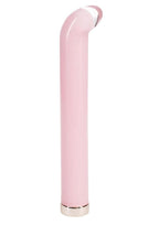 Loveline Aurora 10 Function Rechargeable Glass G-Spot Vibrator - Pink - 6.3in