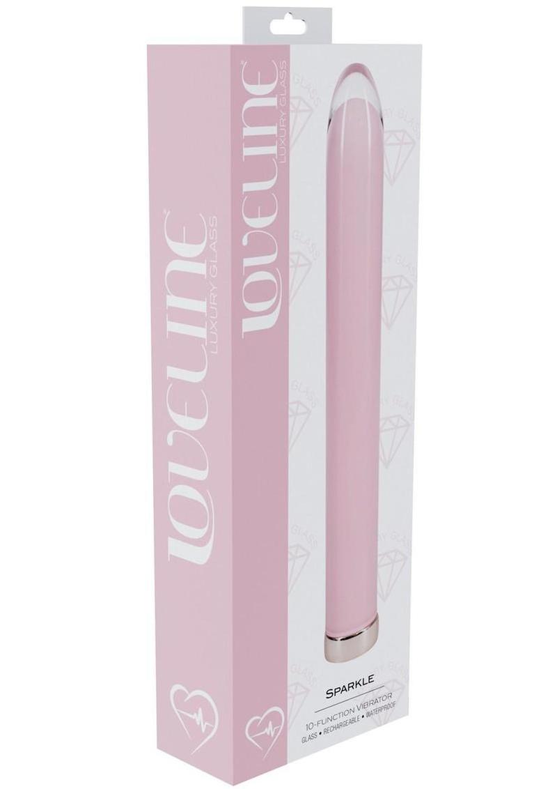 Loveline Sparkle Glass - Pink