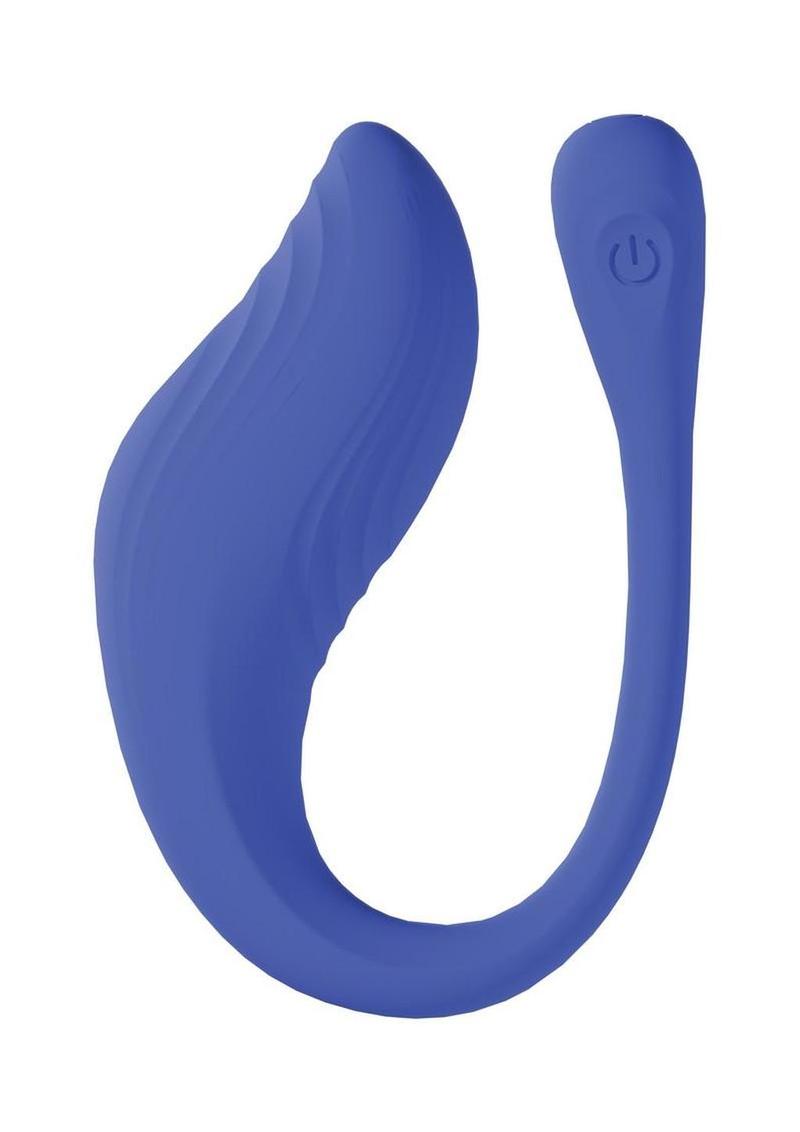 Loveline Velvet G-Spot 10 Function Rechargeable Silicone Vibrator with Remote Control