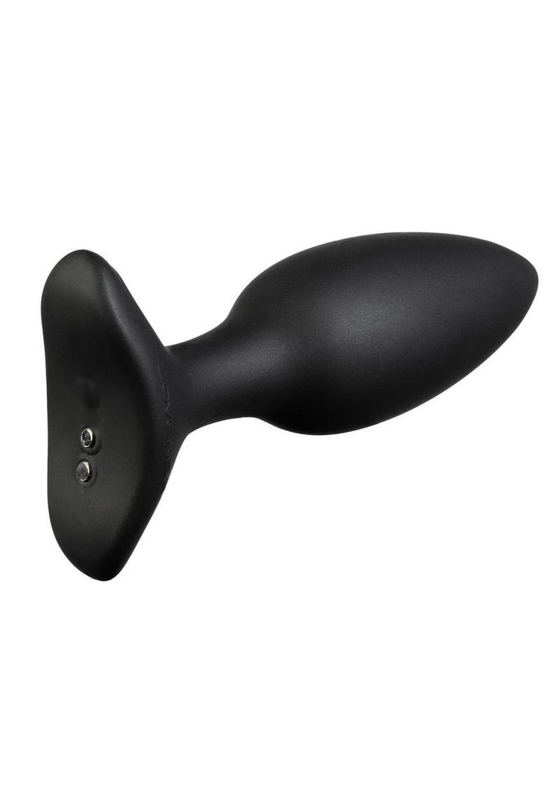 Lovense Hush 2 Rechargeable App Compatible Silicone Vibrating Plug