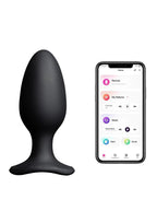 Lovense Hush 2 Rechargeable App Compatible Silicone Vibrating Plug