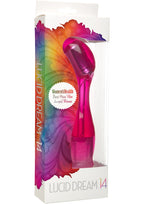 Lucid Dream No 14 Vibrator Waterproof - Pink - 9in