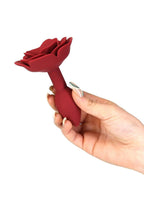 Lux Active Red Rose Silicone Plug