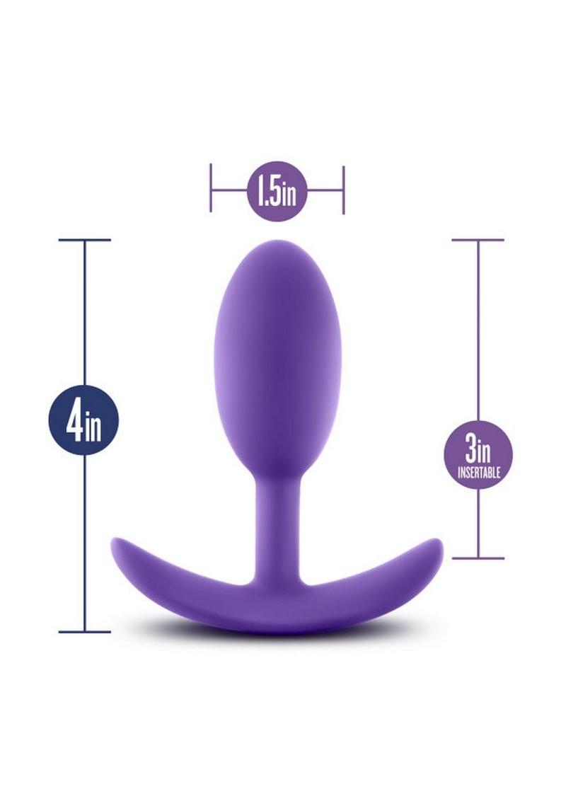 Luxe Wearable Vibra Slim Plug Silicone Plug