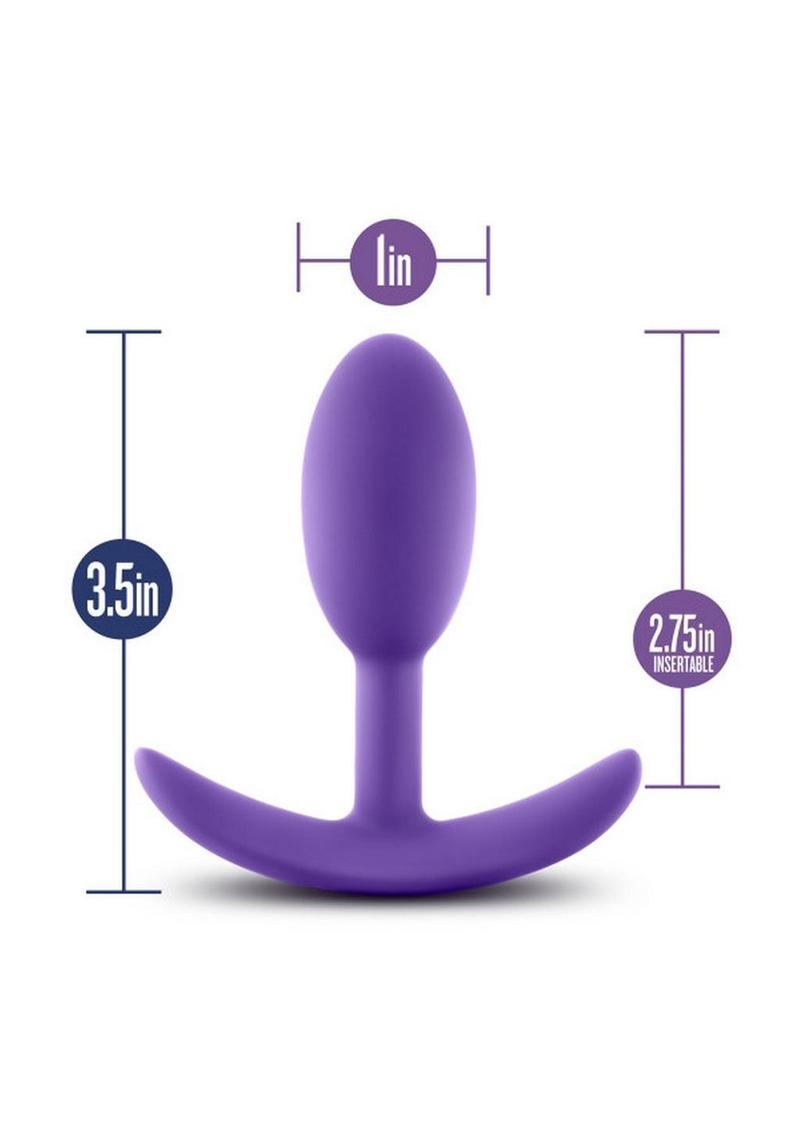Luxe Wearable Vibra Slim Plug Silicone Plug
