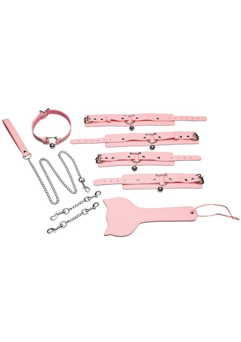 Master Series Kitty Bondage - Pink - Set