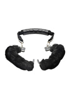 Master Series The Handler Furry Handcuffs with Handle
