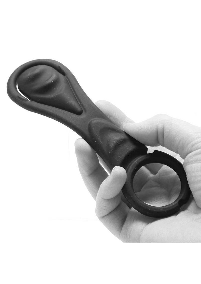 My Ring Ribbed Shaft Silicone Ring