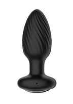 Nexus Tornado Rechargeable Silicone Rotating Plug with Remote Control