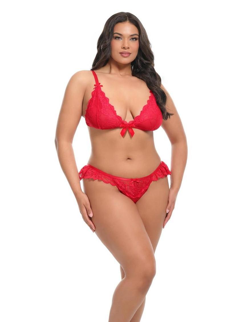 Oh LA LA Cheri Valentine Set (2 Piece) - 1x/2x