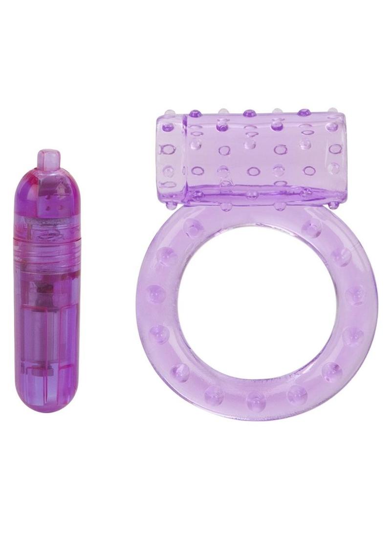One Touch Nubby Vibrating Ring