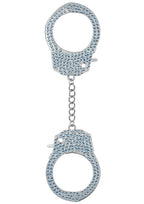 Ouch! Heavy-Duty Diamond Handcuffs - Blue