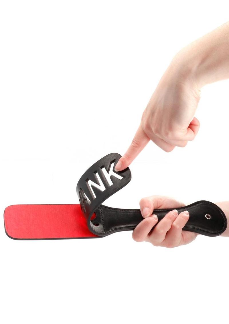 Ouch! Leather Paddle Impact