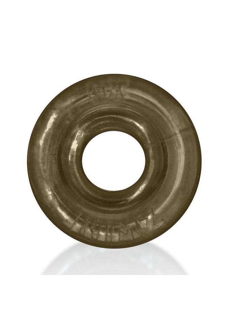 Oxballs Rimz Single Cock Ring - Storm - Smoke