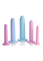 Passion Silicone Pelvic Kegel Exerciser - Lavender/Purple - 5 Piece/Set