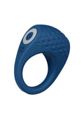 Performance Plus Dual Flex Pro Rechargeable Silicone Cock Ring - Blue