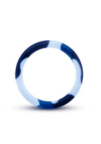 Performance Silicone Camo Ring - Blue Camouflage