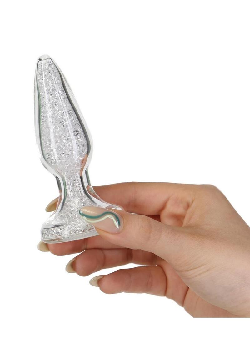 Pillow Talk Fancy Glass Plug