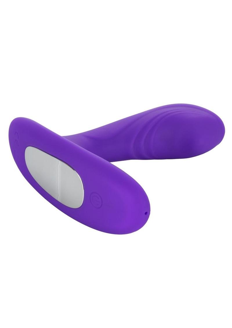 Pinpoint Pleaser Silicone Rechargeable Prostate Vibrator with Remote Control
