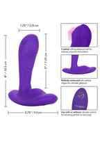Pinpoint Pleaser Silicone Rechargeable Prostate Vibrator with Remote Control