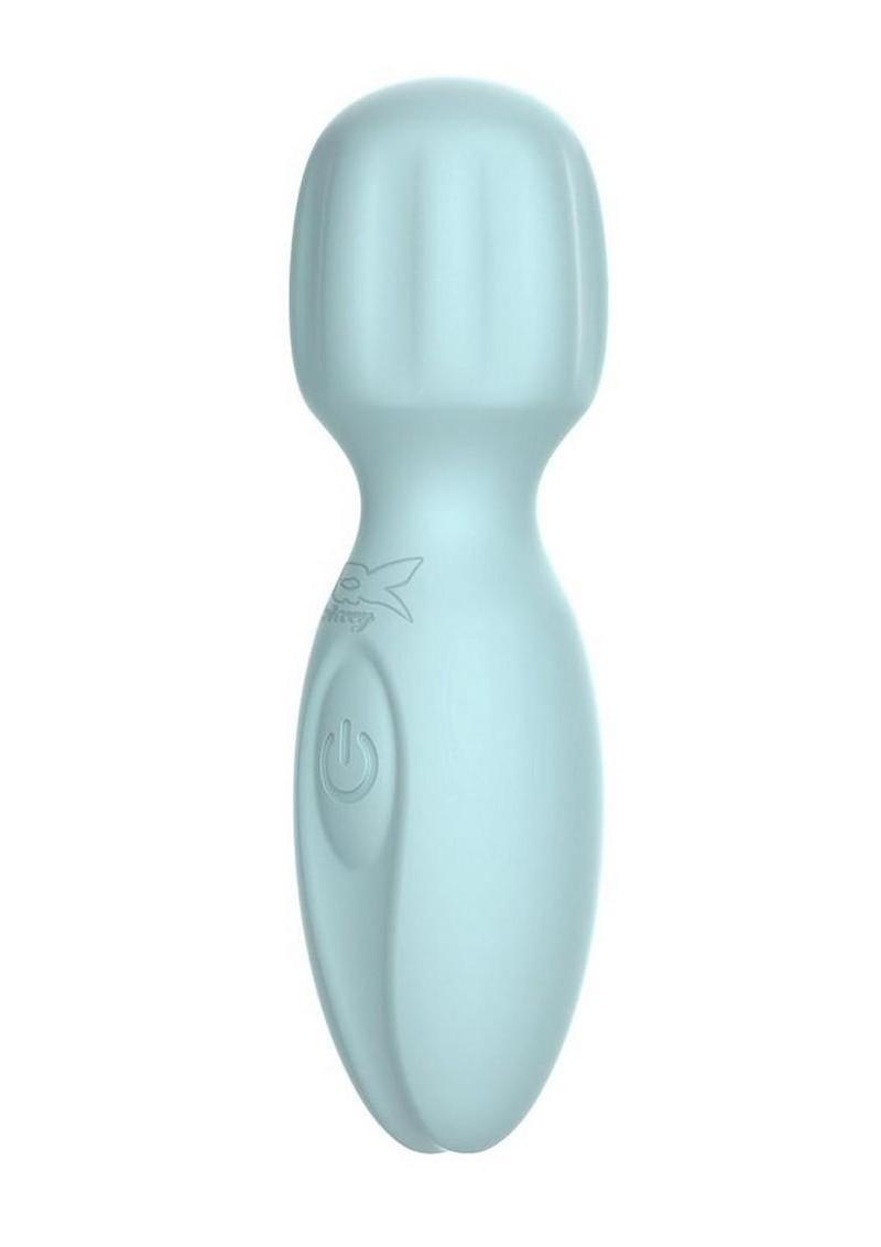 Pixey 2go Rechargeable Silicone Mini Wand - Ocean