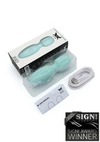 Pixey 2go Rechargeable Silicone Mini Wand - Ocean